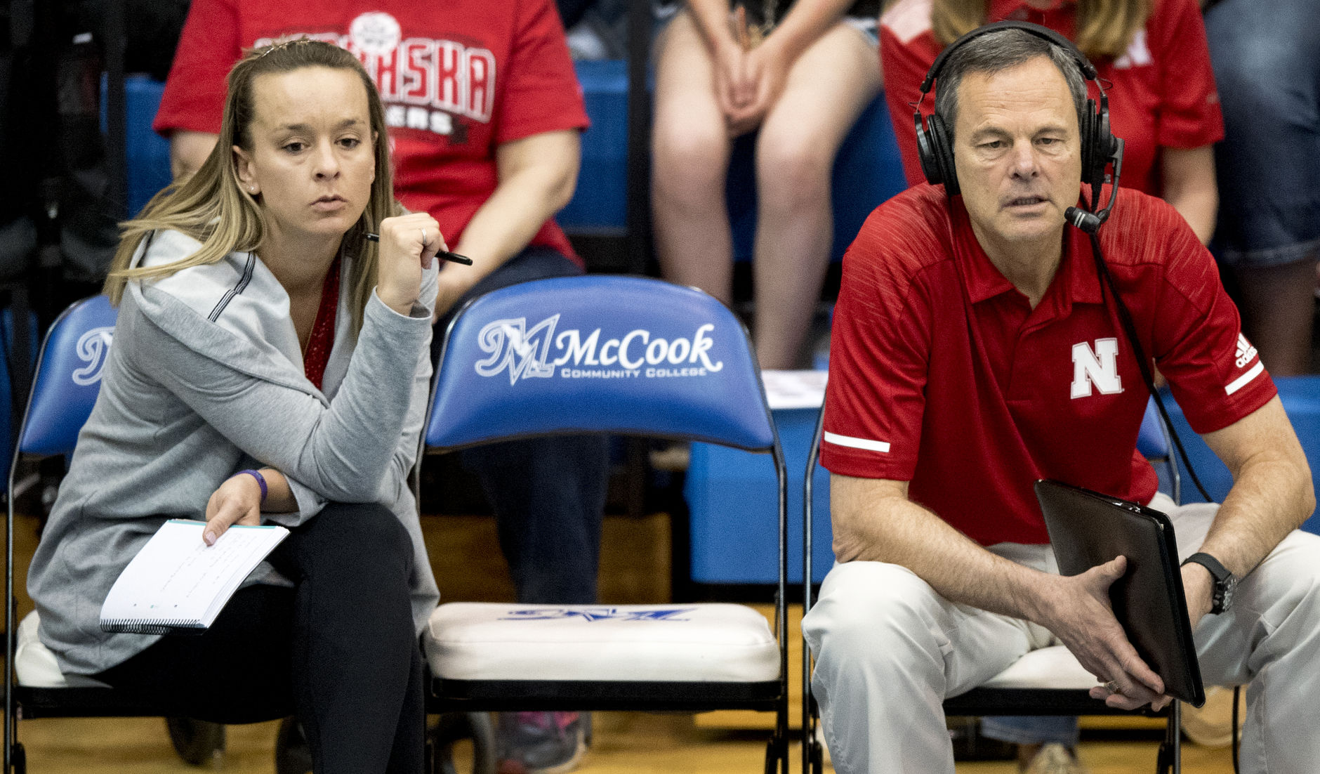 Nebraska Volleyball Spring Match, 4.20